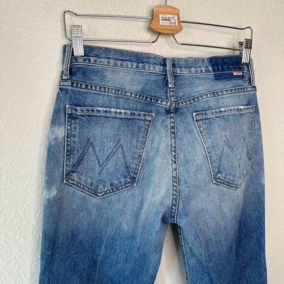 Mother The XYZ Saint Jeans 26 Better When It’s Wrong Exposed Zip Fly Distressed - Picture 13 of 13